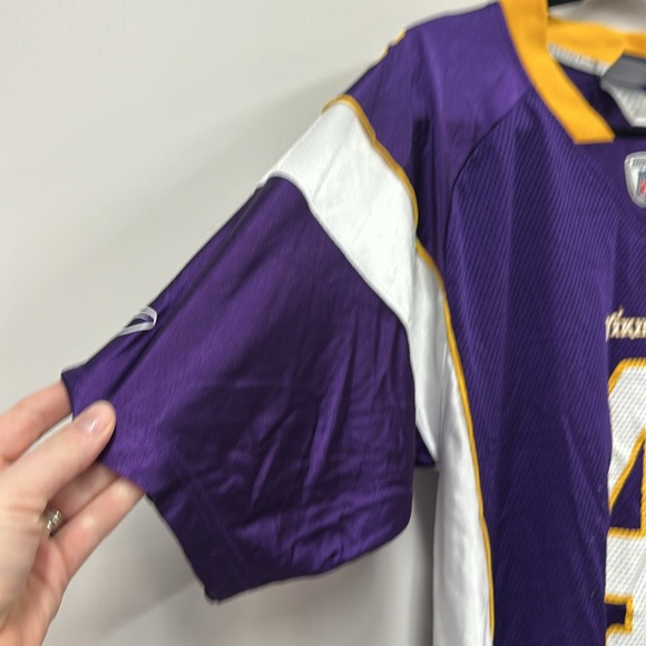 Vintage Brett Favre Jersey Mens Small Minnesota Vikings #4 Reebok ON FIE… - Picture 3 of 5